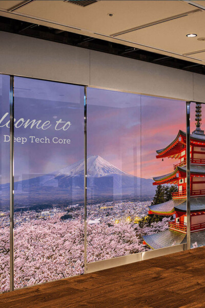 自動ドアLEDビジョン｜NETDOOR｜札幌